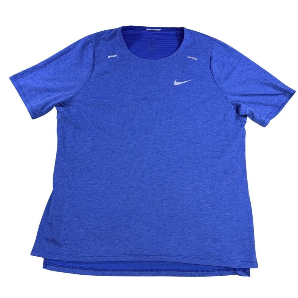 Nike Running Dri Fit Women's S Blue Short Sleeve Athletic Running Shirt
